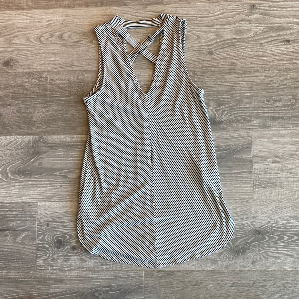 Made in the USA high neck tank top